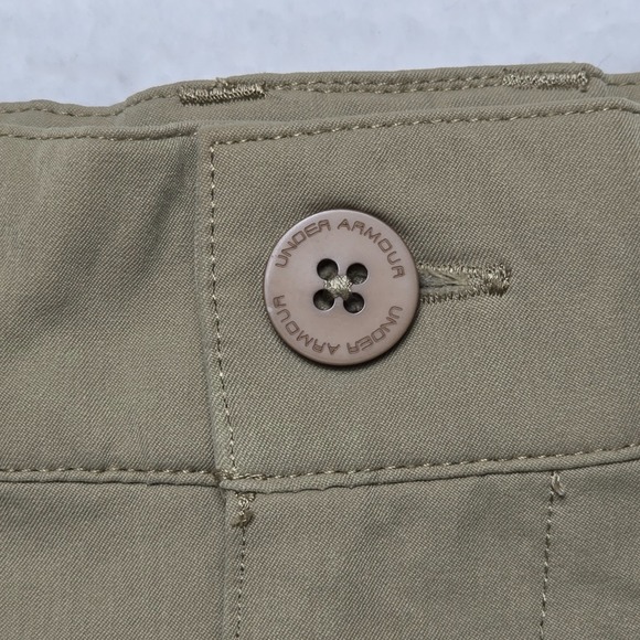 Under Armour Performance Shorts Men's 36R Khaki Stretch Golf Activewear - Picture 5 of 16